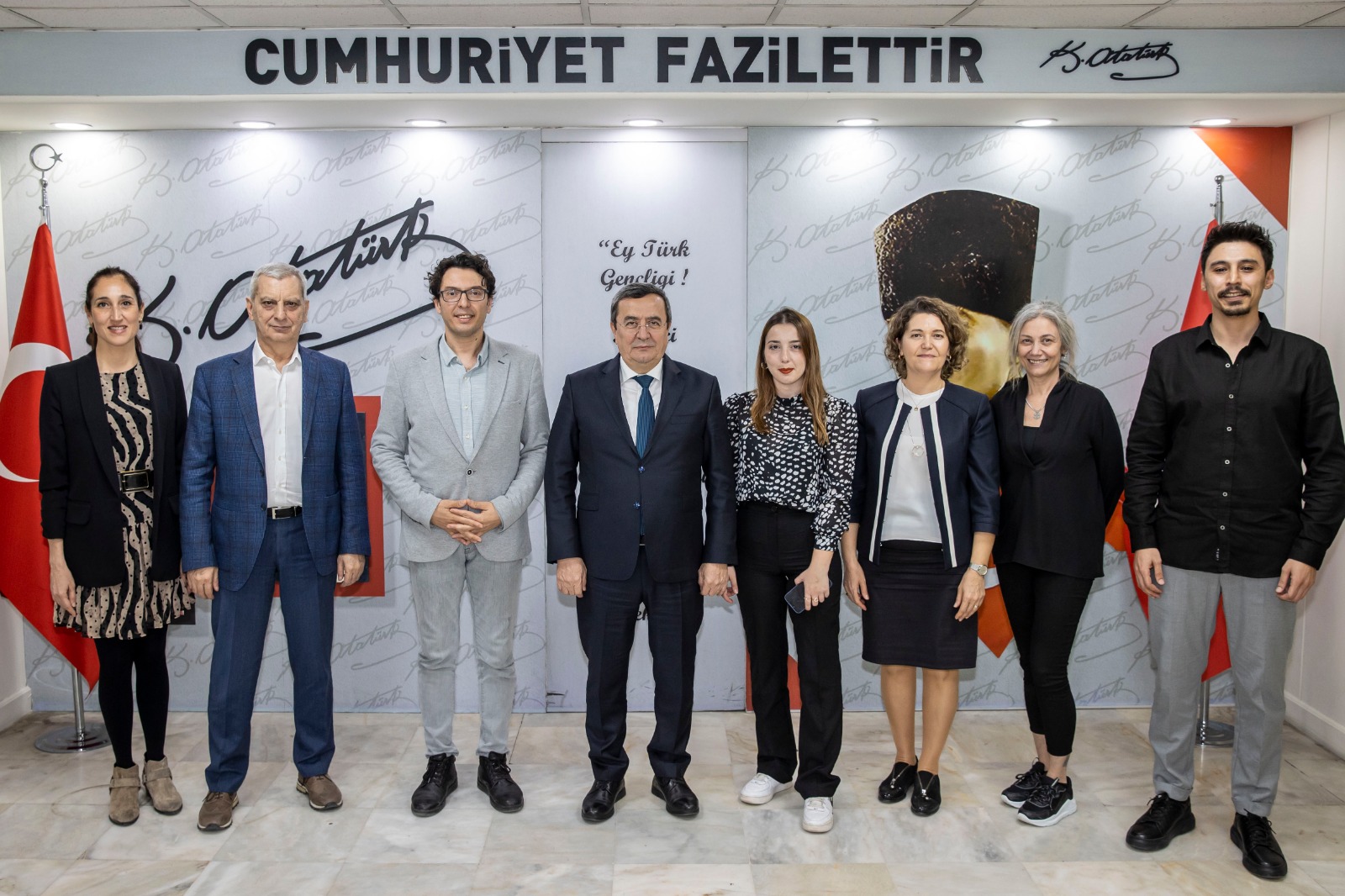 KONAK BELEDİYE BAŞKANI SAYIN ABDÜL BATUR İLE YAPILAN GÖRÜŞME