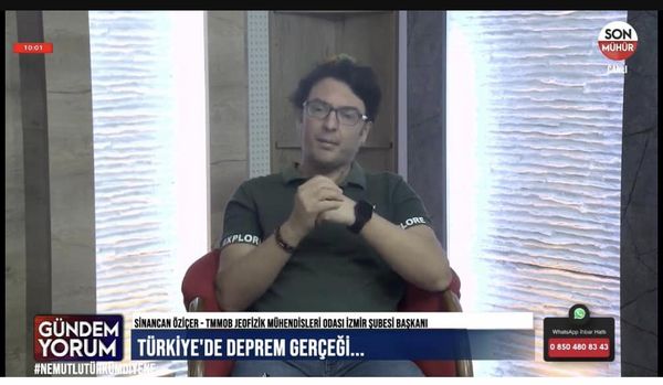 ŞUBE BAŞKANI SİNANCAN ÖZİÇER, SON MÜHÜR TV'DE HASAN TAHSİN KOCABAŞ İLE GÜNDEM YORUM PROGRAMINA KONUK OLDU